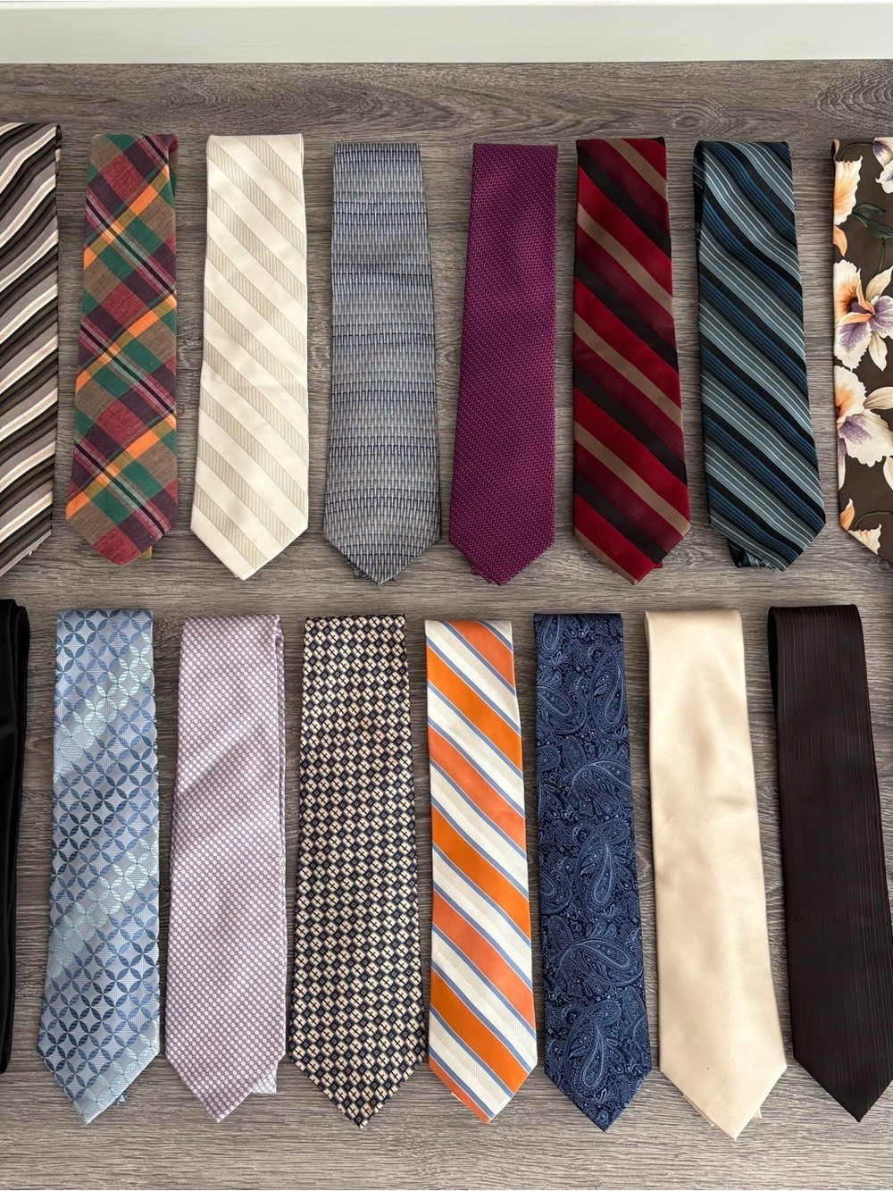Mens Tie Bundle includes a variety of mens ties